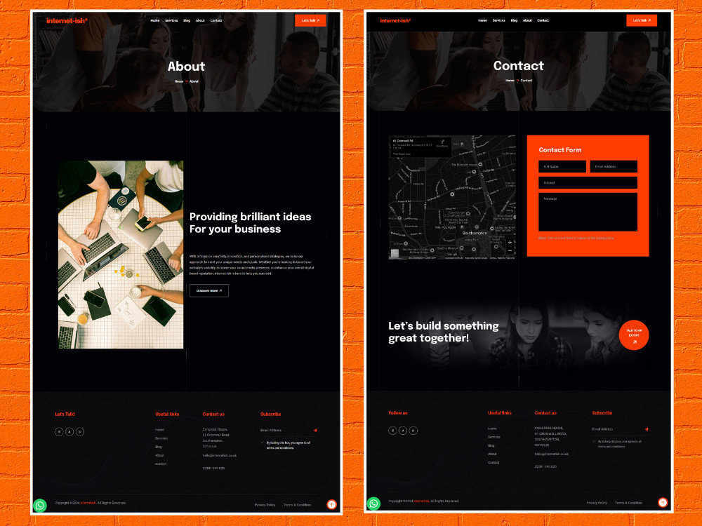 Elementor wordpress Website
