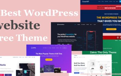 Best Free WordPress Website Theme in 2022