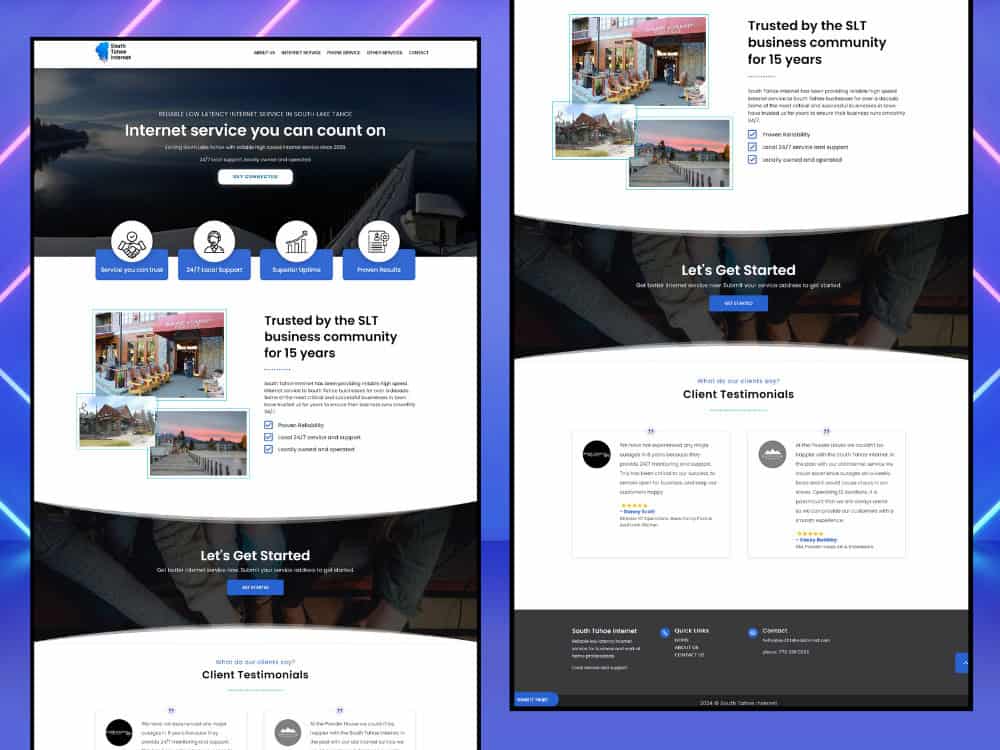 Divi Responsive Website