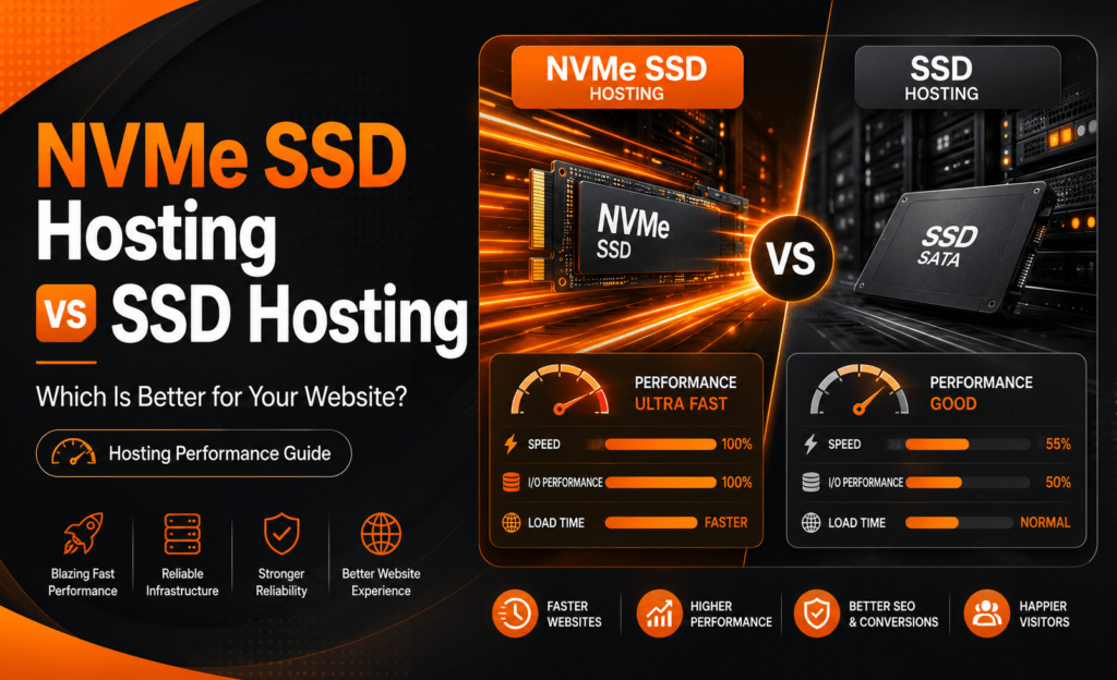 NVMe SSD Hosting vs SSD Hosting