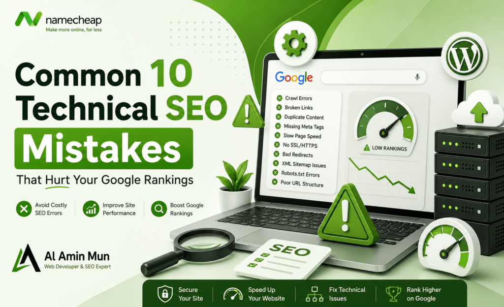 Technical SEO mistakes
