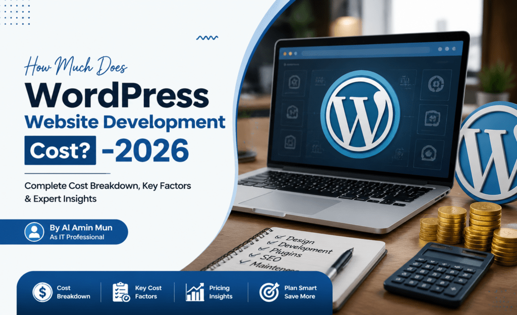 WordPress website development cost