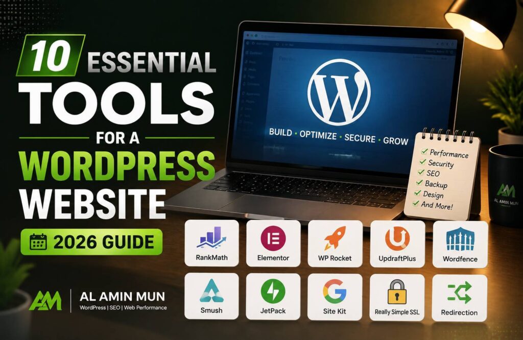 essential tools for a WordPress website