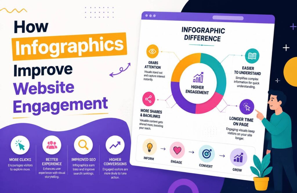 How Infographics Improve Website Engagement