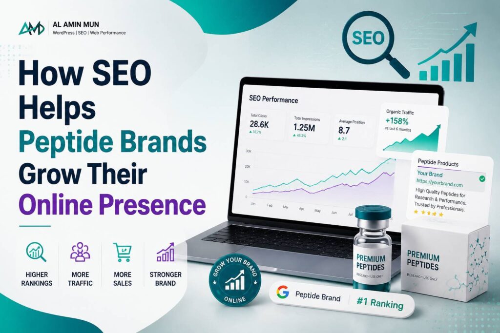 How SEO Helps Peptide Brands