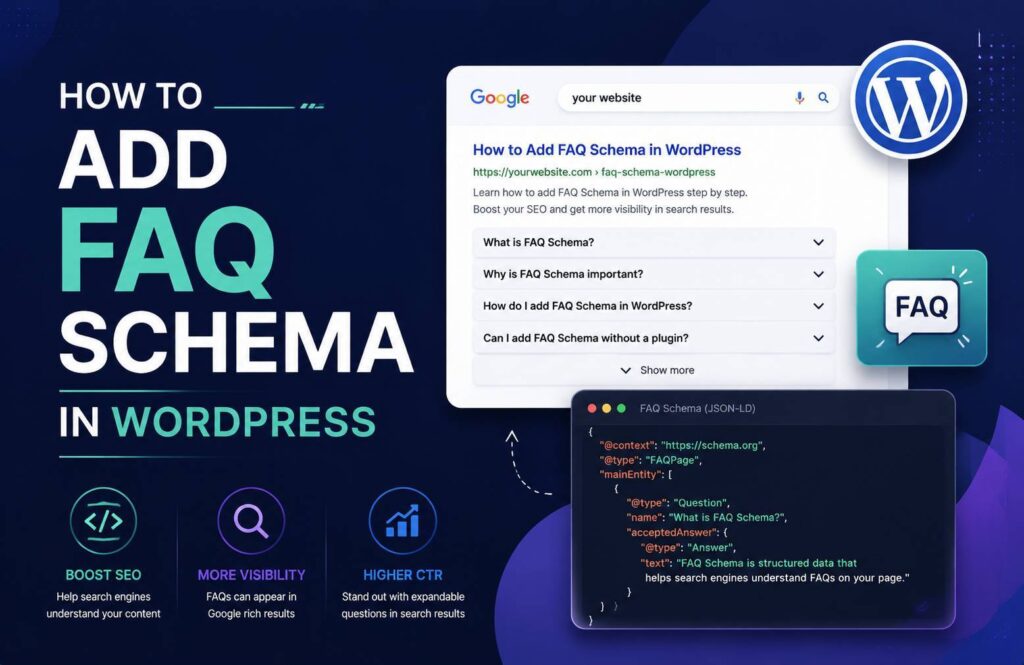 how to add FAQ schema in WordPress