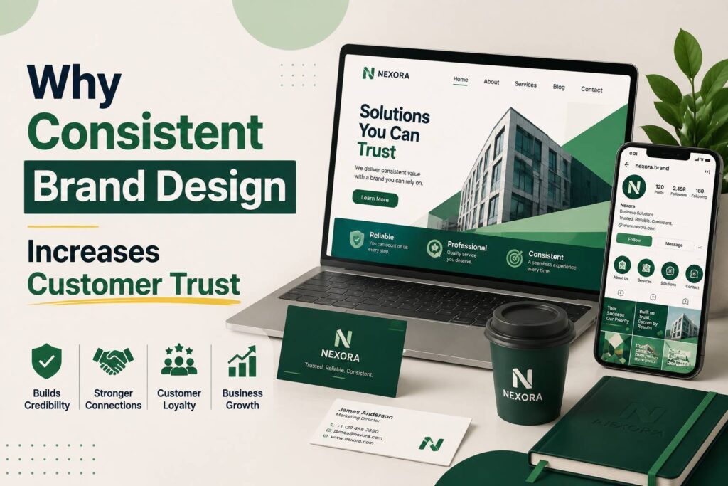 Why Consistent Brand Design Builds Customer Trust