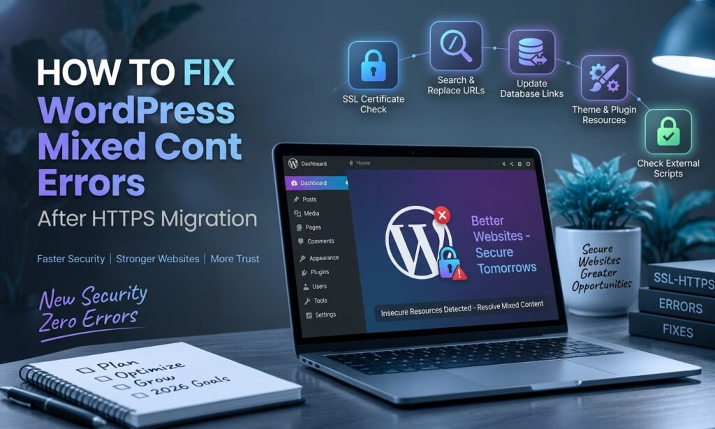 WordPress mixed content errors