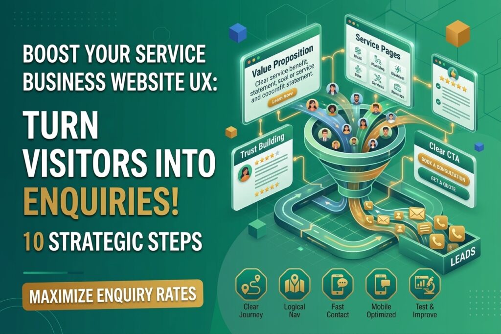website UX for service businesses