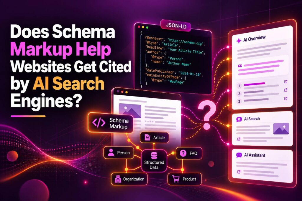 Schema Markup Help Websites Get Cited