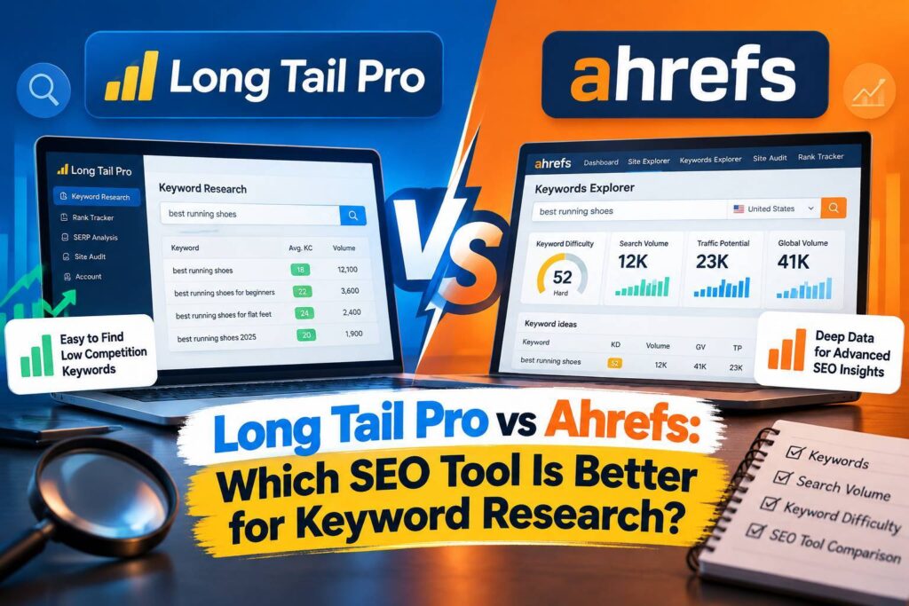 long tail pro vs ahrefs
