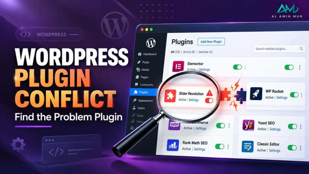WordPress plugin conflict